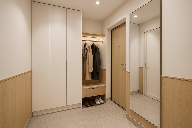 Прихожая без ошибок: свет, хранение и порядок