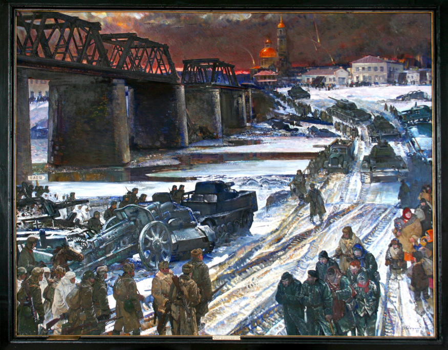 «Елец 9 декабря 1941 года». Источник: eletsmuseum.ru