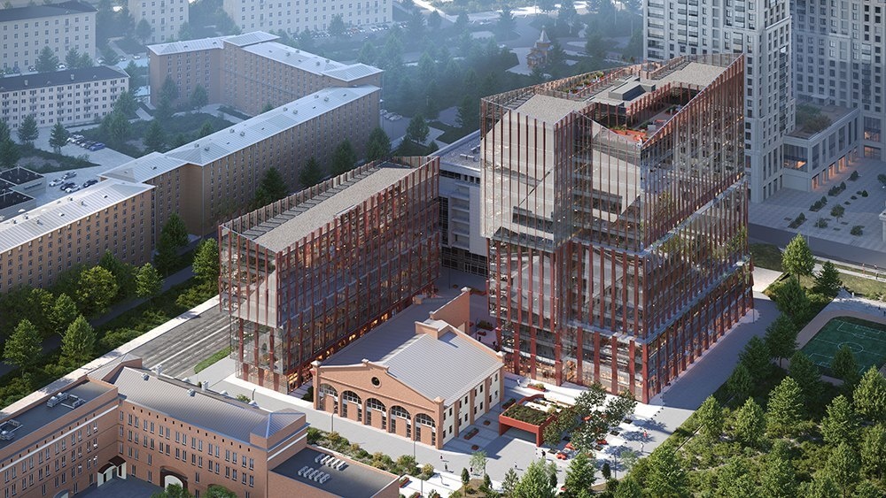 Бизнес-центр Upside Останкино в Огородном проезде