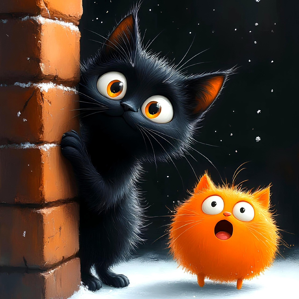 – Короче, вот там твой будущий НДС прячется... – Какой страшный! ©️ Изображение сгенерировано нейросетью Шедеврум