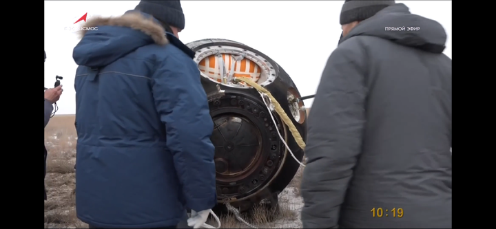 Кадры с прямой трансляции