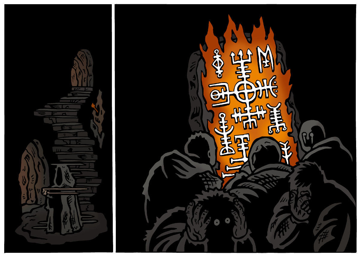 Сэмунд Мудрый и Школа Чернокнижия - Находилась Эта Школа Глубоко Под Землёй