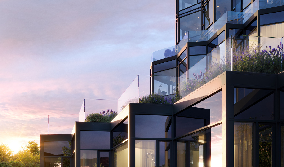 Балконы и террасы в проекте 