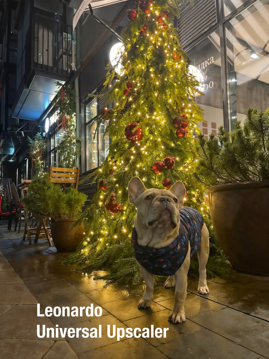 Leonardo Universal Upscayler, режим Legacy, 3х, General