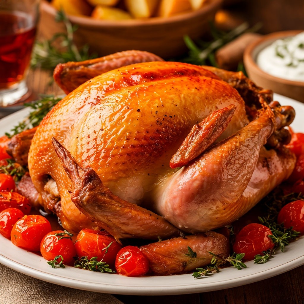 Запечённая индейка