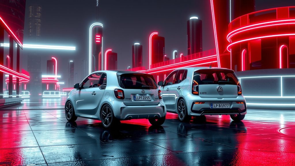    Стоит ли выбирать Smart #1 2025 или Volkswagen e-Up и какой компактнее?