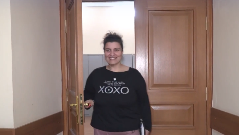 Лилит Мстоян. Фото: скрин видео из зала суда.