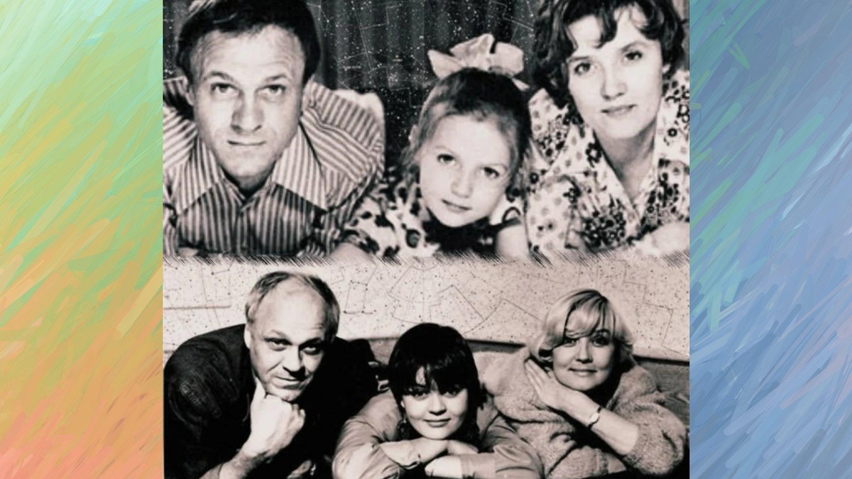 Юлия с родителями - Владимиром Меньшовым и Верой Алентовой