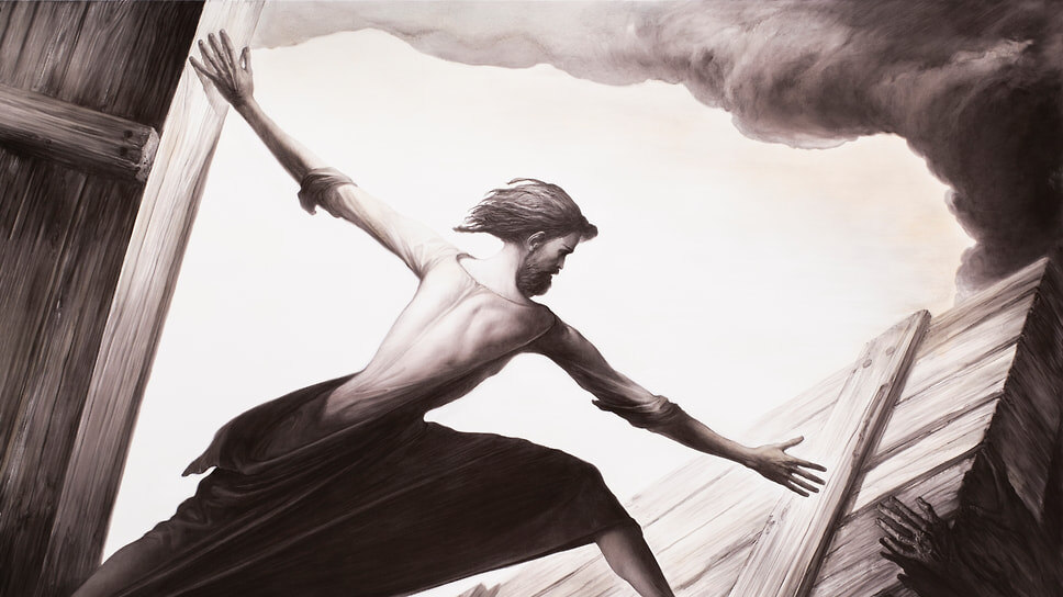 Егор Кошелев, «Сошествие во ад», 2025.📷Фото: VLADEY Space