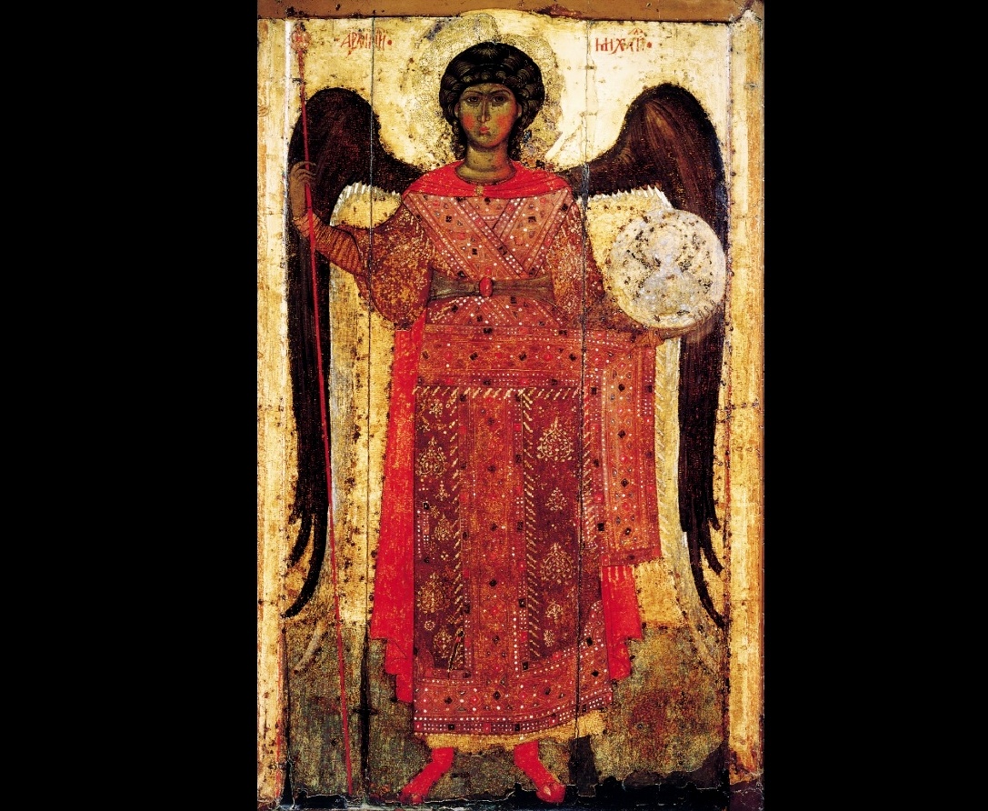 Архангел Михаил (ярославская икона XIII века).