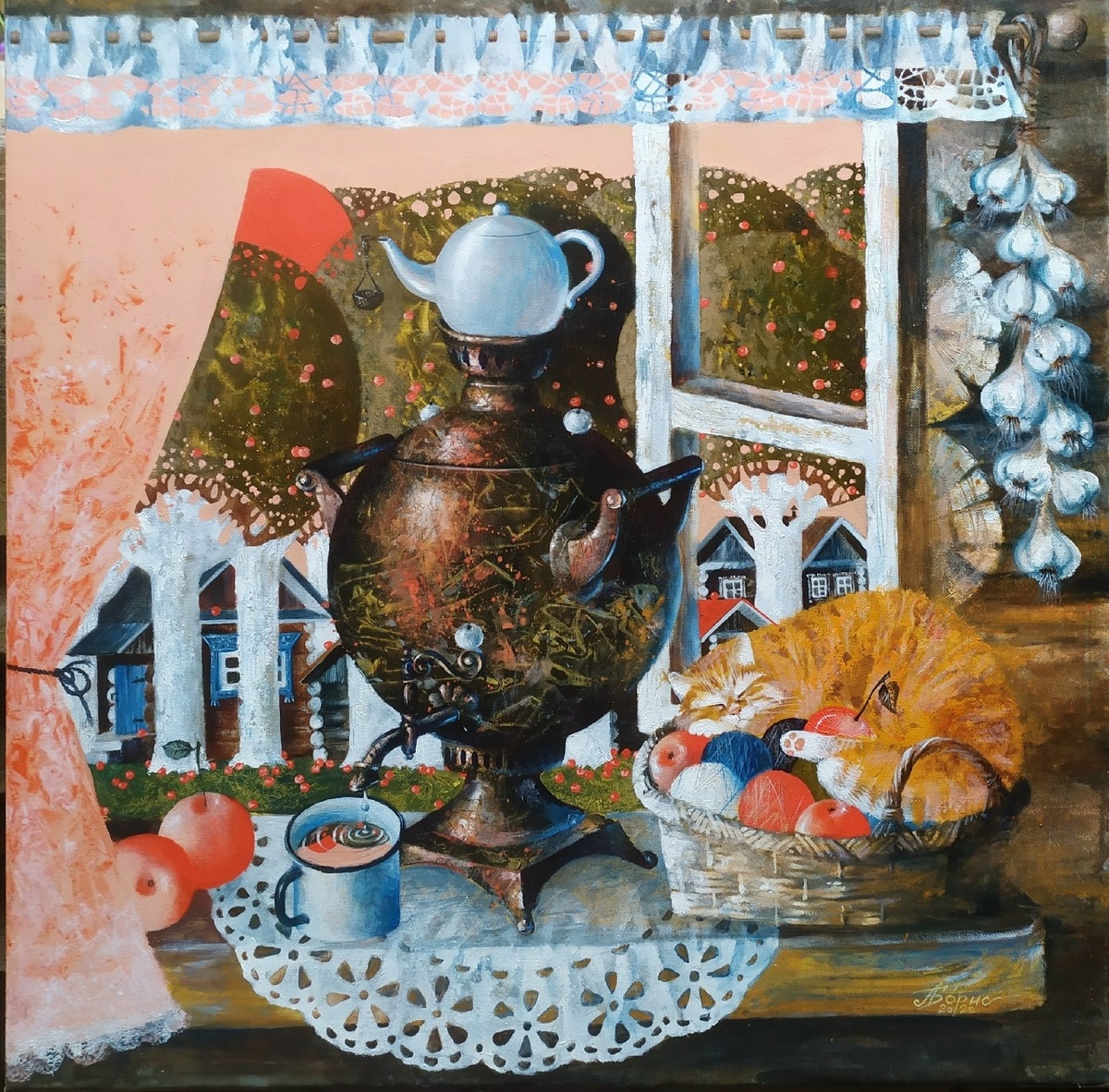"���� � ������" 50*50 �����, �������. �. �ó���. �������� ����������� : andrey_boris_art