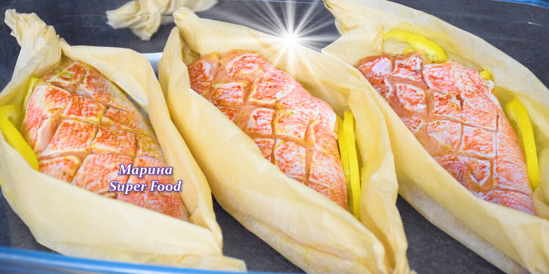 Окунь со сливочно-лимонным ароматом