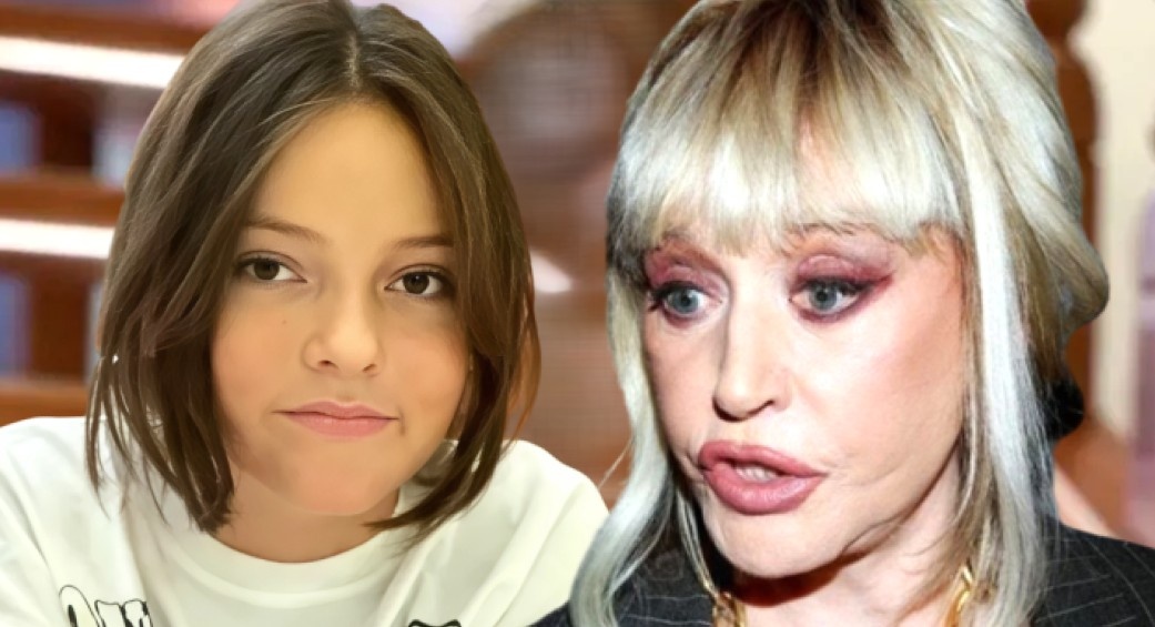 на фото слева Алла-Виктория Киркорова, справа Алла Пугачева