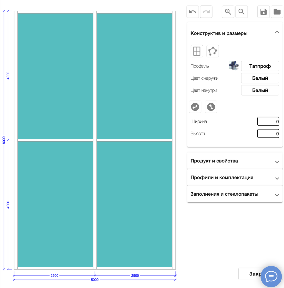 фасады через браузер