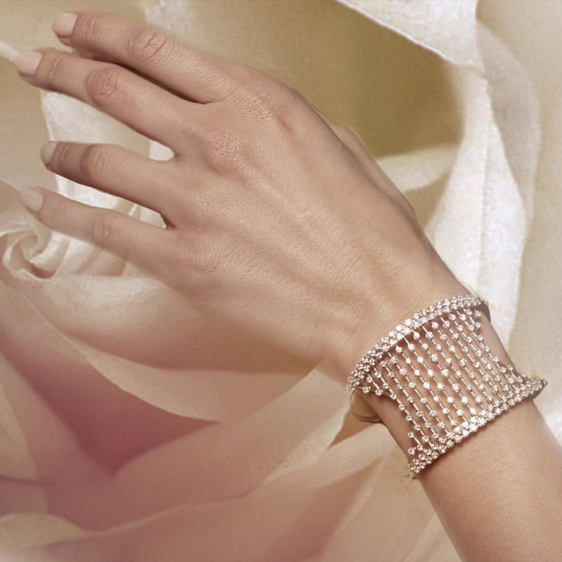 Браслет Casato Maureen из белого золота с бриллиантами