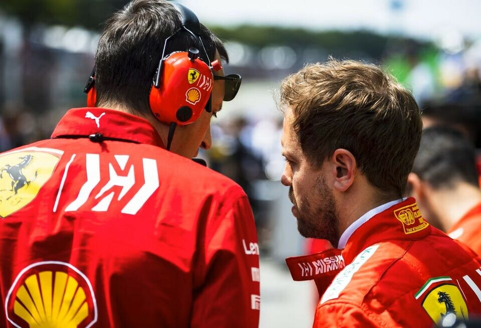    Маурицио Арривабене: Феттель тоже постоянно писал отчёты в FerrariFerrari