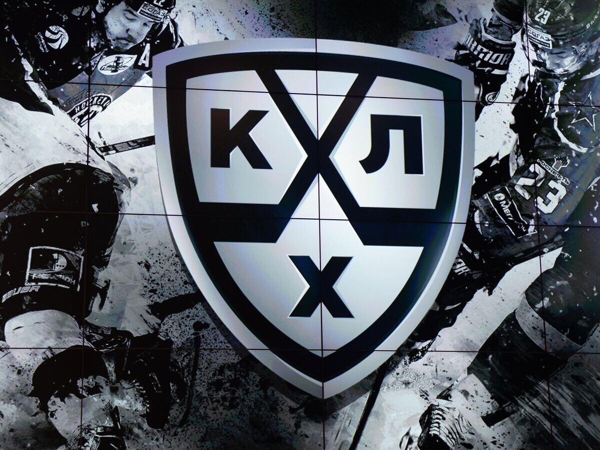    Логотип Континентальной хоккейной лиги (КХЛ) на демонстрационном экране во время презентации нового фирменного стиля КХЛ в Москве | © РИА Новости / Алексей Филиппов