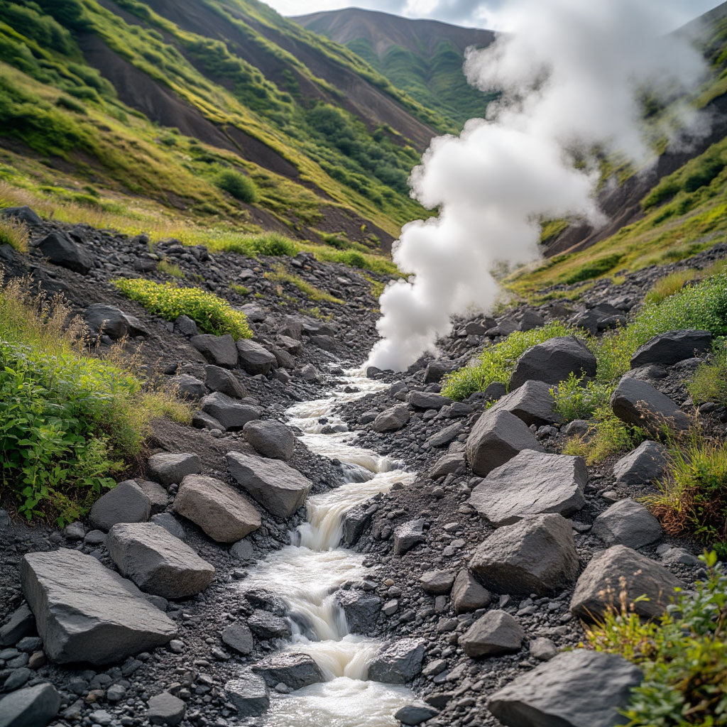 Изображение сгенерировано нейросетью Яндекс ART для передачи атмосферы закрытой научной зоны и скрытой активности земли.