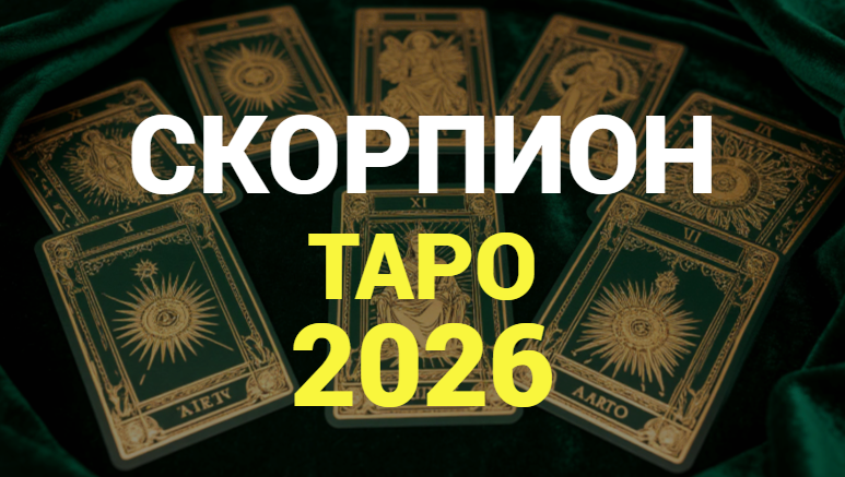 ⭐СКОРПИОН ТАРО прогноз на 2026 ГОД