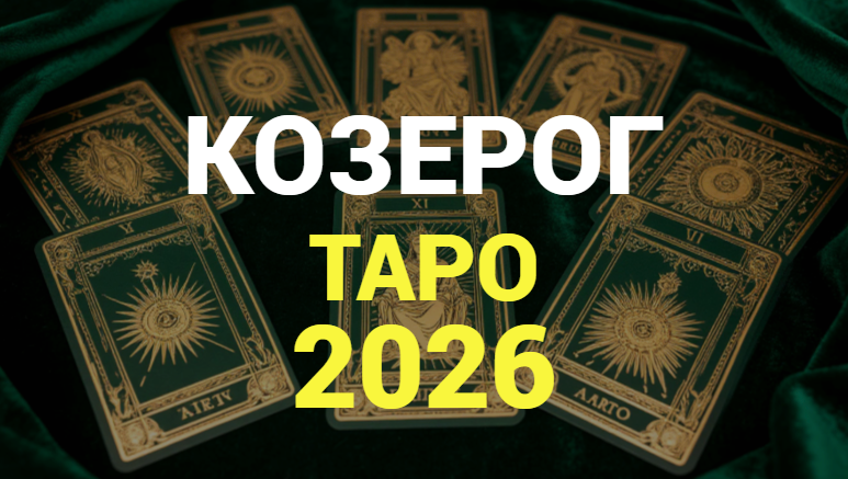 ⭐КОЗЕРОГ ТАРО прогноз на 2026 ГОД