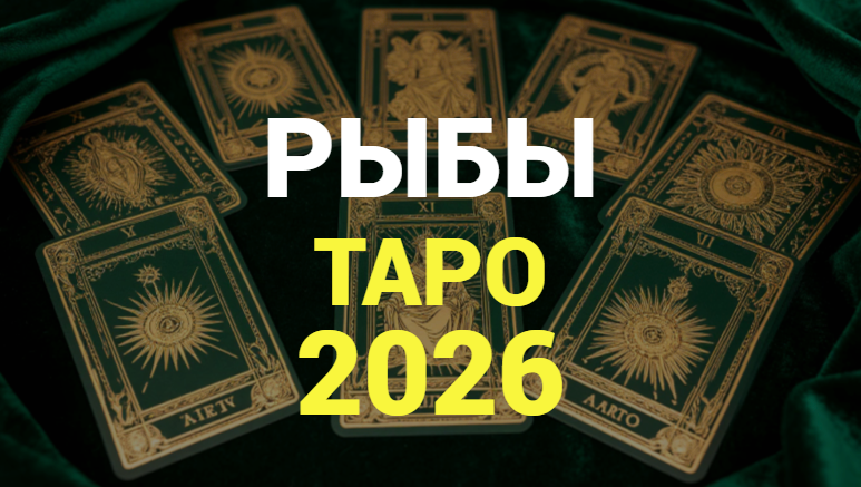 ⭐РЫБЫ ТАРО прогноз на 2026 ГОД