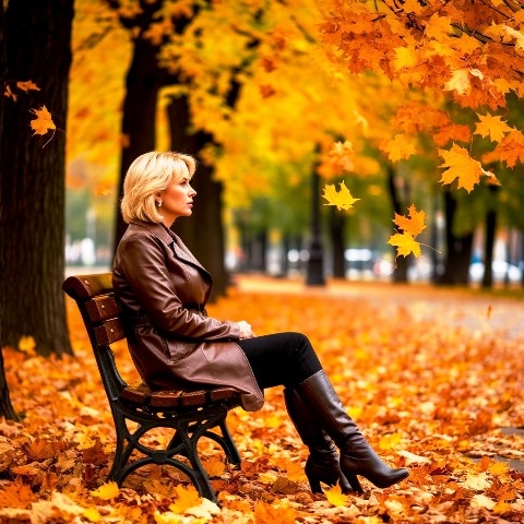 "Я устою под листопадом! или Осень моя осенняя". Автор - Татьяна Федотова 