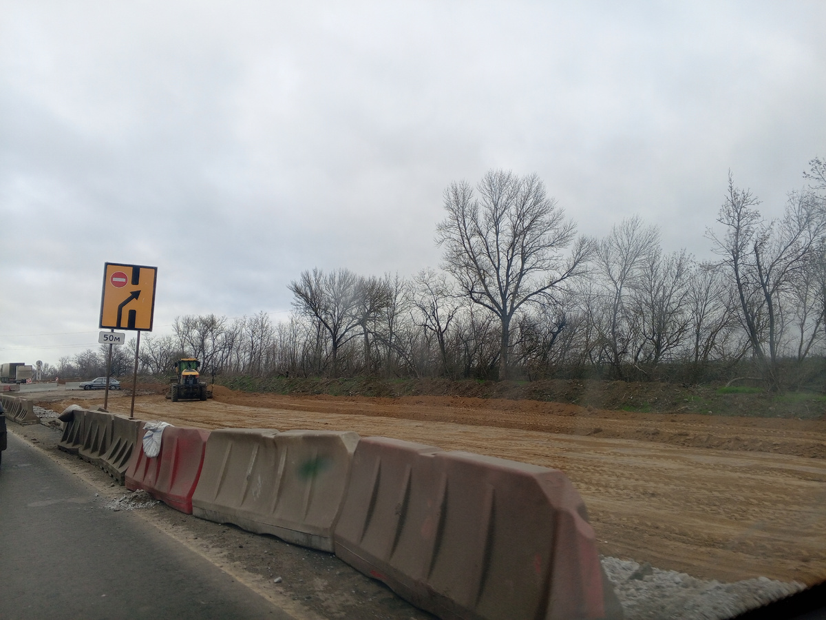 Дорога между Мариуполем и Запорожской областью. Фото авторов