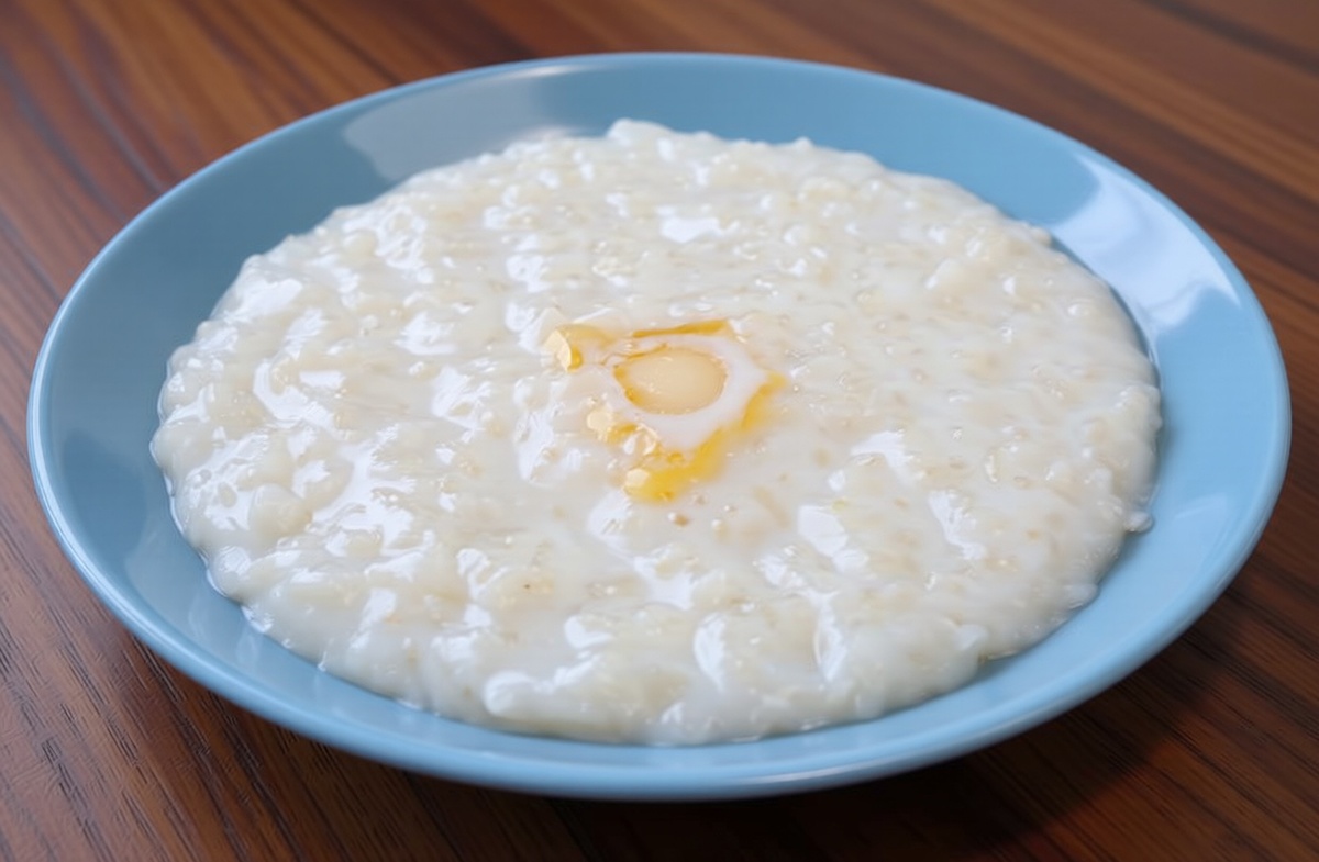 Рисовая каша с молоком су-вид - идеальная текстура и никакого пригорания