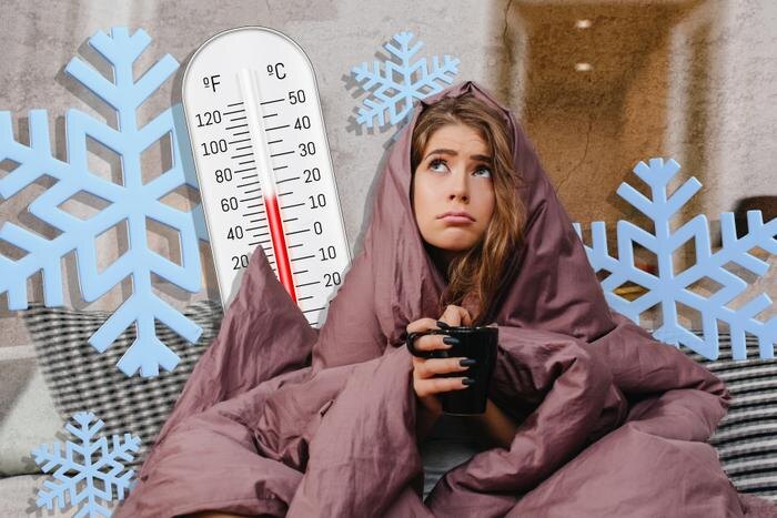 Какой в квартире зимой должна быть температура? Как её правильно измерить? Разбираемся с ЖКХ. Коллаж © Life.ru. Обложка © Freepik / lookstudio, © Freepik