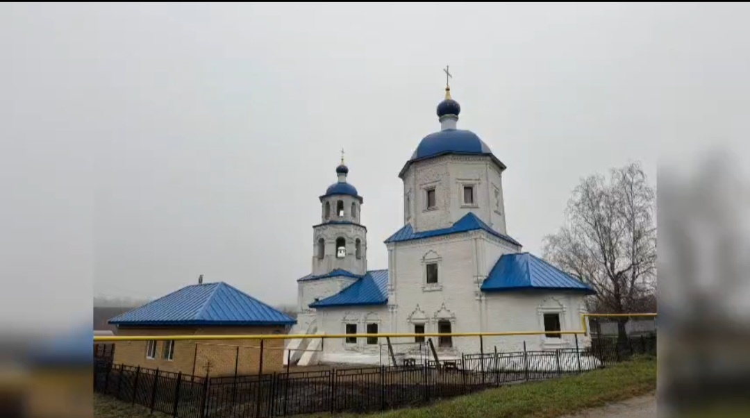 Смоленский храм Высокогорского района Татарстана.