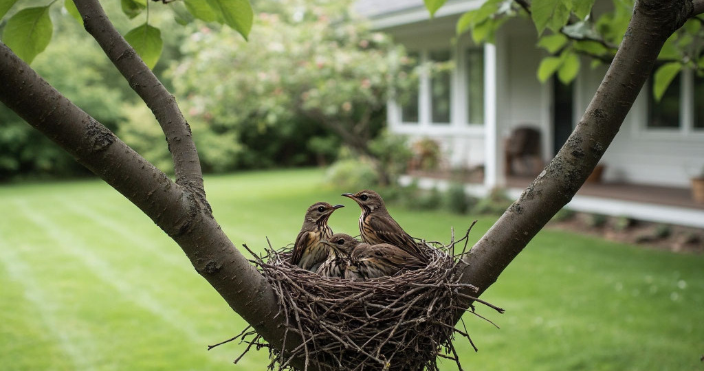 Кто птиц приютит, тому и счастье в дом придёт