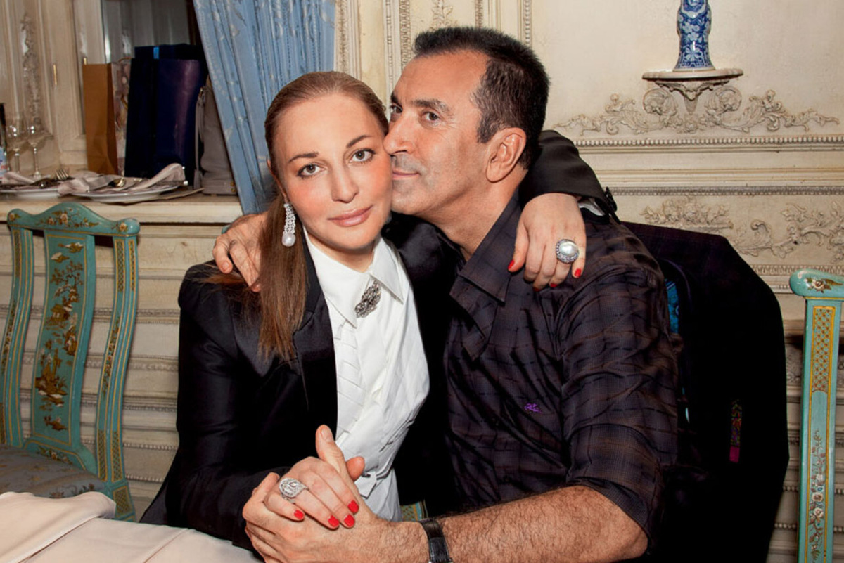 Александр Буйнов с третьей женой.