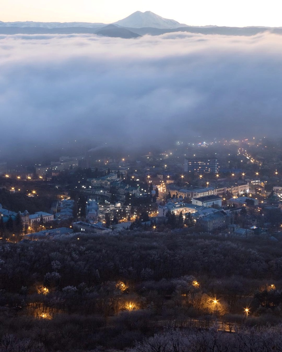 Вид со склонов горы Машук