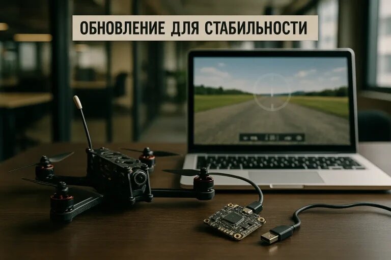    Как обновления прошивки влияют на полёт "Обученик"