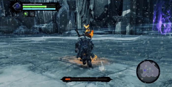 Gif картинка "Клинки из земли"