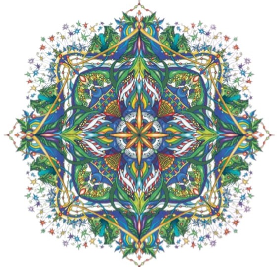 Мандала «Звезда удачи»