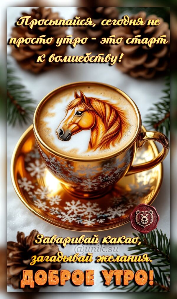 доброе утро с наступающим новым годом картинки