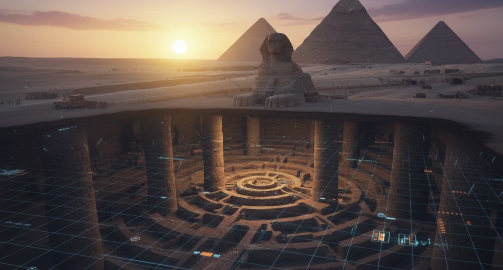 Что скрывают пески Гизы: ученые подтвердили наличие «подземного города» на глубине 1000 метров