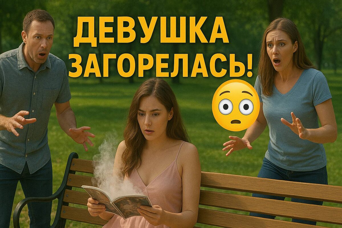 Парковая идиллия закончилась дымом! 😱🔥 Реакция прохожих бесценна!