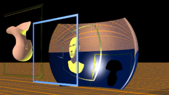 Построение трехмерного изображения параболическим фокусирующим зеркалом