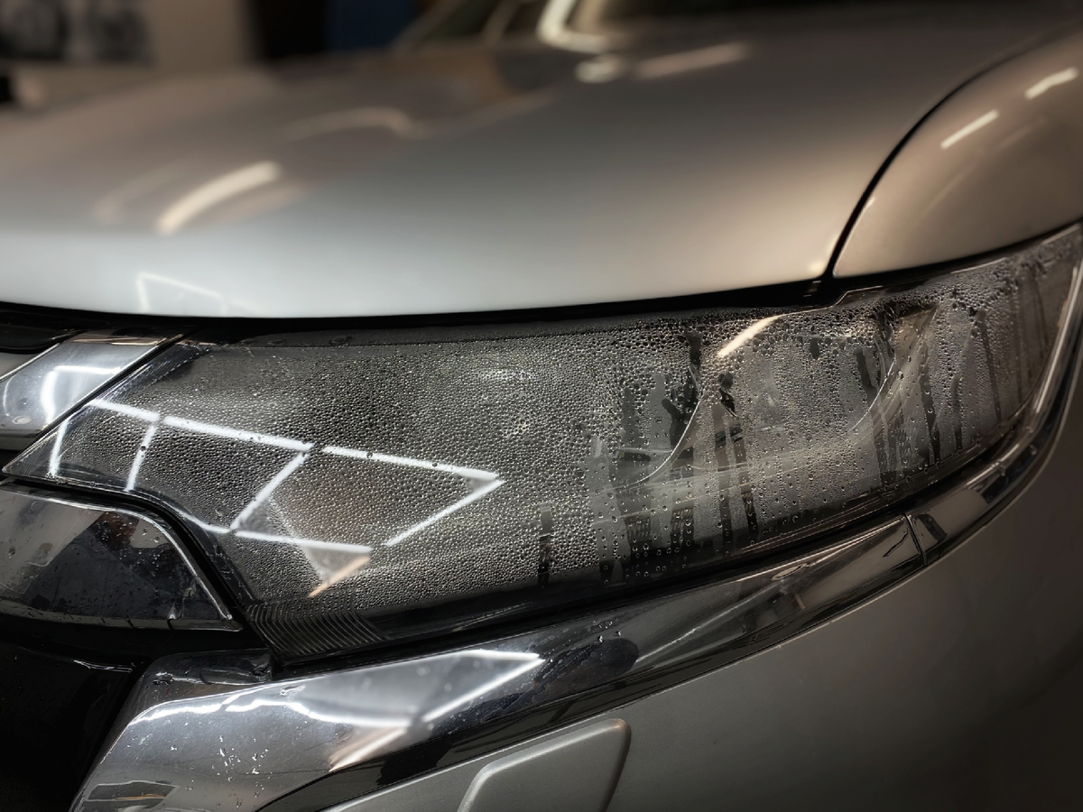 Сильное запотевание ДО ремонта в MgaPro