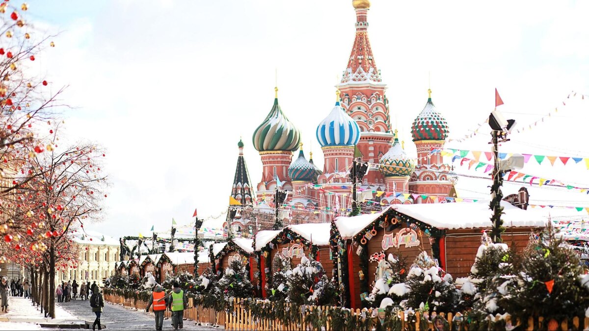 Новогодняя Москва