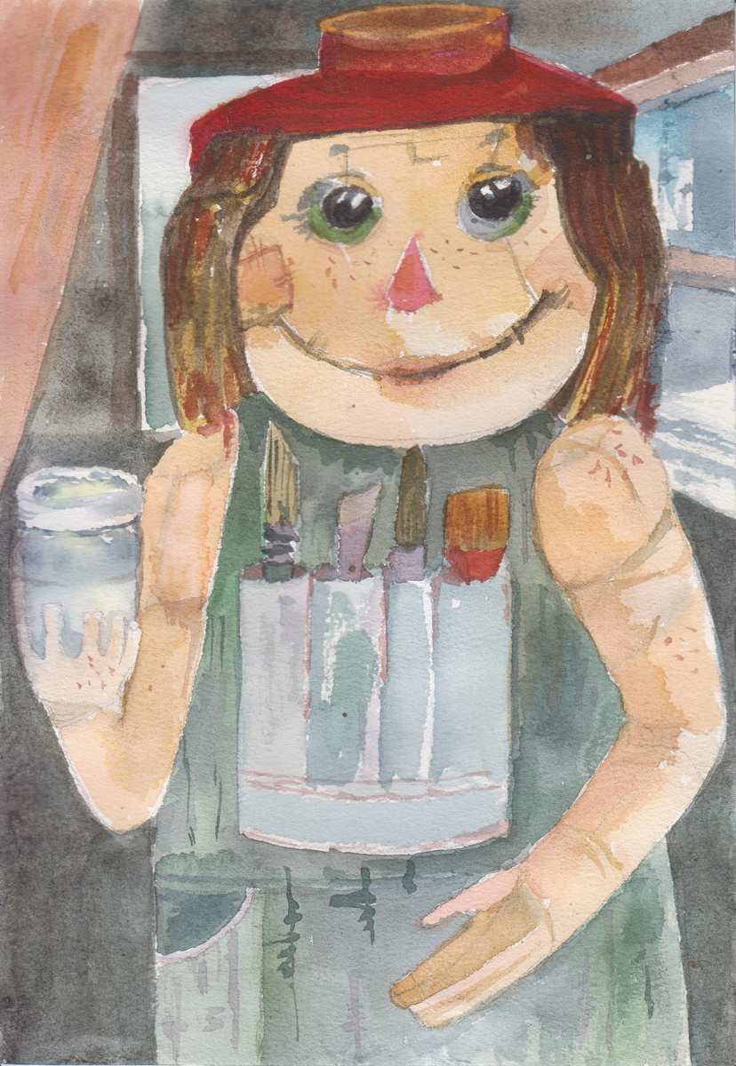 Тряпла. Художник Наталия Артемьева.