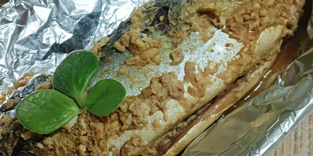 "Необыкновенная" скумбрия на раз-два-три.