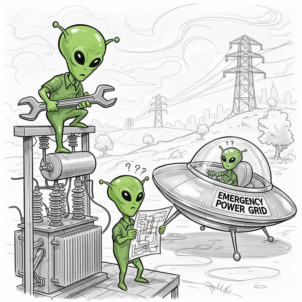 Эй, земляне, электриков с Нибиру вызывали?