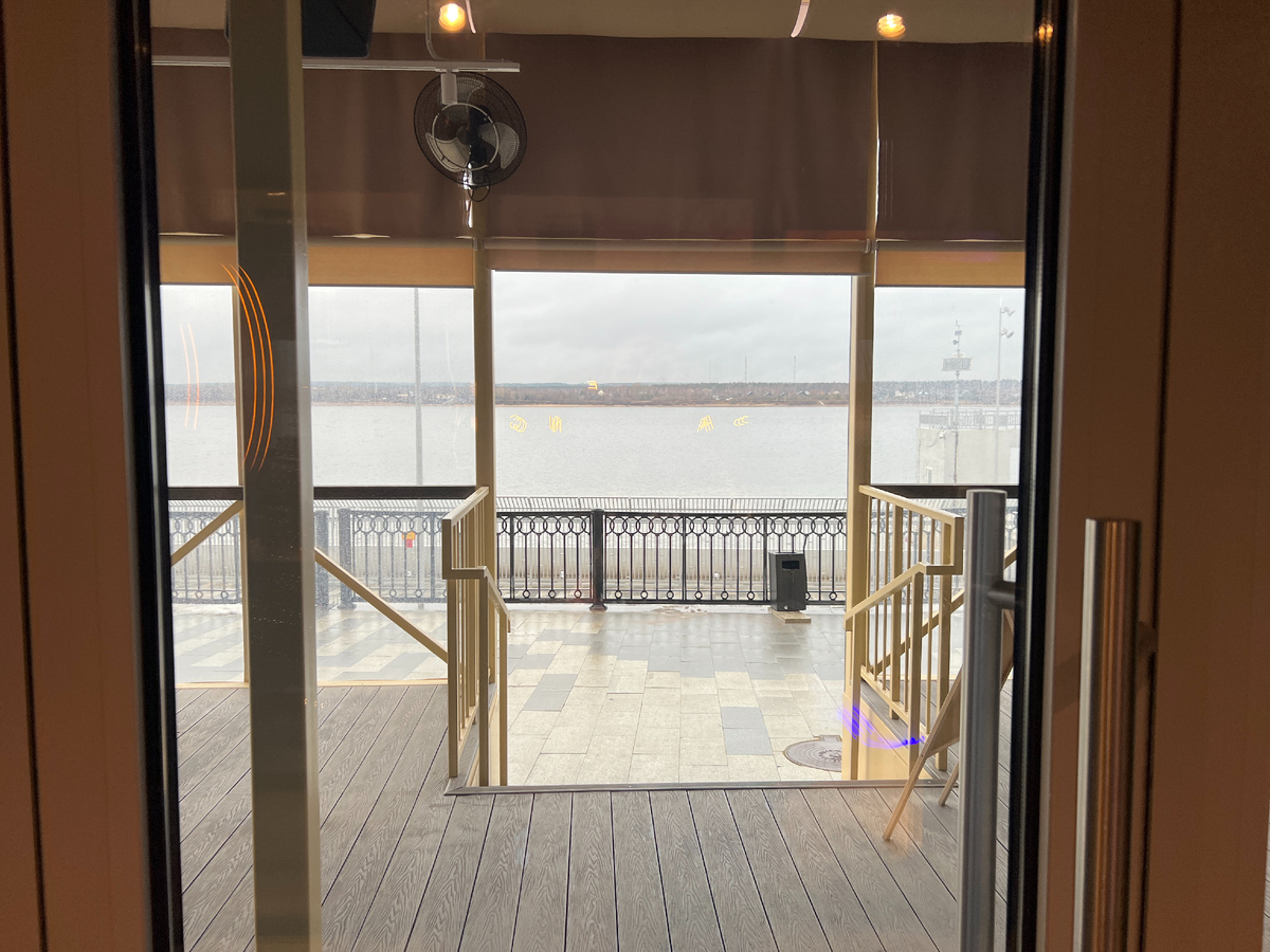 Вид на набережную реки Кама