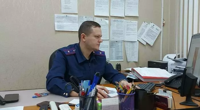 Заместитель руководителя 2-го отдела по расследованию особо важных дел СУ СК России по Калининградской области Денис Долгошеев. Фото: региональный Следком