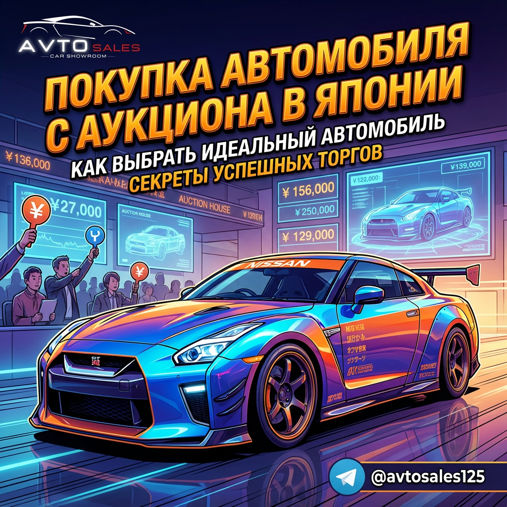   Как успешно купить автомобиль с аукциона в Японии: все секреты и советы Авто Сейлс