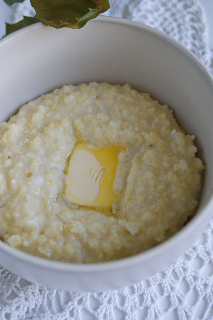 Фото автора. Молочная пшённая каша.