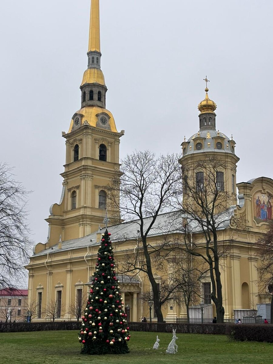 Вид на Петропавловский собор, фото автора.
